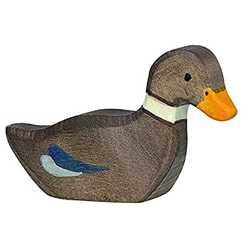 Holztiger Ente, schwimmend, 80024 von goki