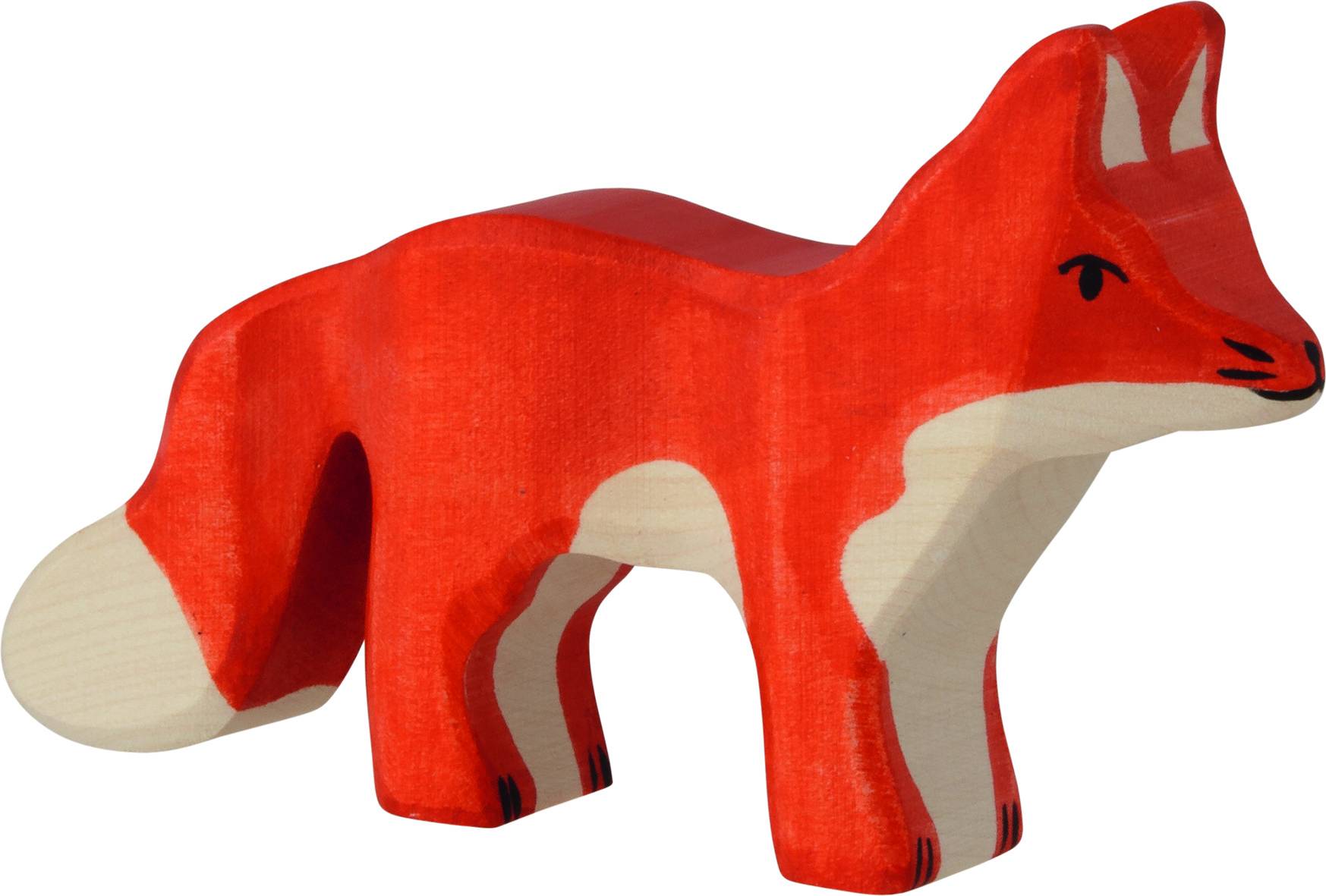 Holztiger Fuchs stehend - von Holztiger