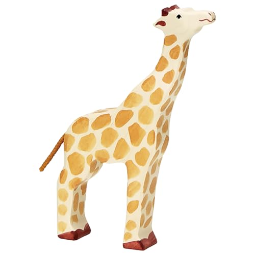 Holztiger Giraffe, Kopf hoch, 80155 von Holztiger