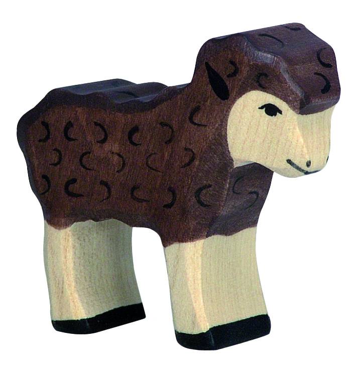 Holztiger Lamm, schwarz - von Holztiger
