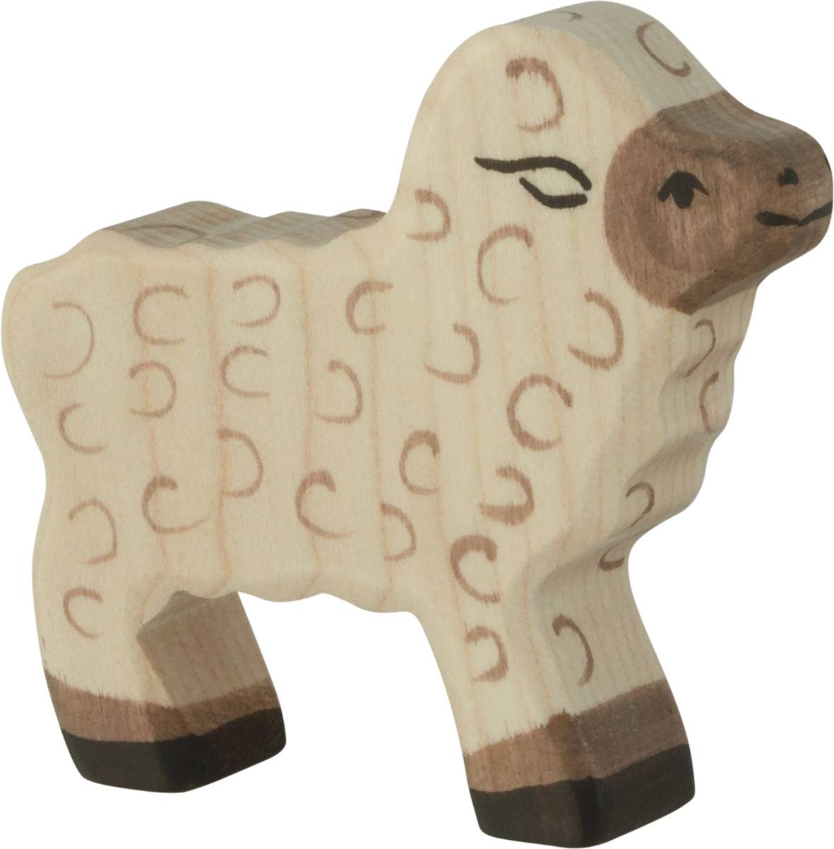 Holztiger Lamm stehend - von Holztiger