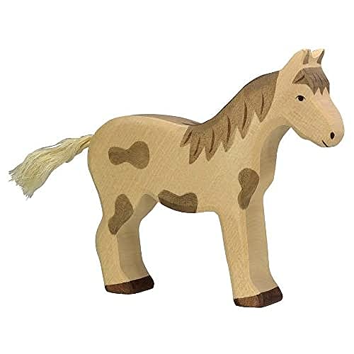 Holztiger Pferd, stehend, gefleckt, 80037 Holztiger Pferd, stehend, gefleckt, 80037 von Holztiger