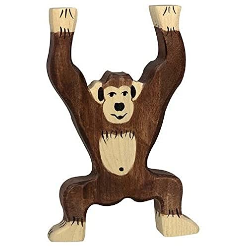 Holztiger Schimpanse, stehend, 80169 von Holztiger