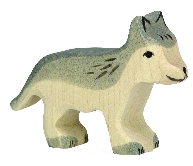 Holztiger Wolf, klein - von Holztiger