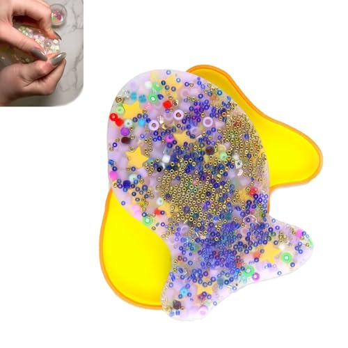 Homaskylynn Duck Picky Pad | Say Goodbye to Skin Picking, Sensory Toys for Skin Picking, Trichotillomania Fidget Relief Toys for Skin Pickers, Skin Picking Fidget Squeeze Toys (Color : B) von Homaskylynn
