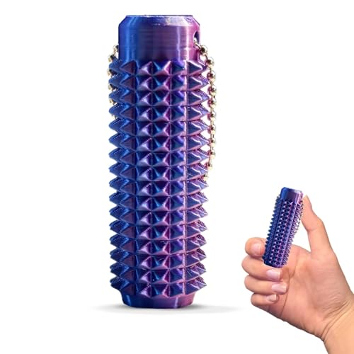 Little Ouchies Fidget, Schmerzstimulations-Zappelspielzeug, Tragbares Stimulationswerkzeug in Leuchtenden Farben, Stimulations-Schlüsselanhänger Im Taschenformat Mit Stacheligem Grippie-Design(Blue-pu Little Ouchies Fidget, Schmerzstimulations-Zappelspielzeug, Tragbares Stimulationswerkzeug in Leuchtenden Farben, Stimulations-Schlüsselanhänger Im Taschenformat Mit Stacheligem Grippie-Design(Blue-pu von Homaskylynn