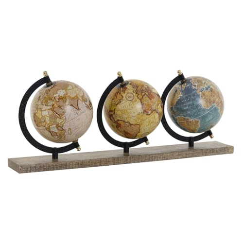 Home ESPRIT Terraqueo Globus, mehrfarbig, Vintage, 50 x 12 x 19 cm von Home ESPRIT