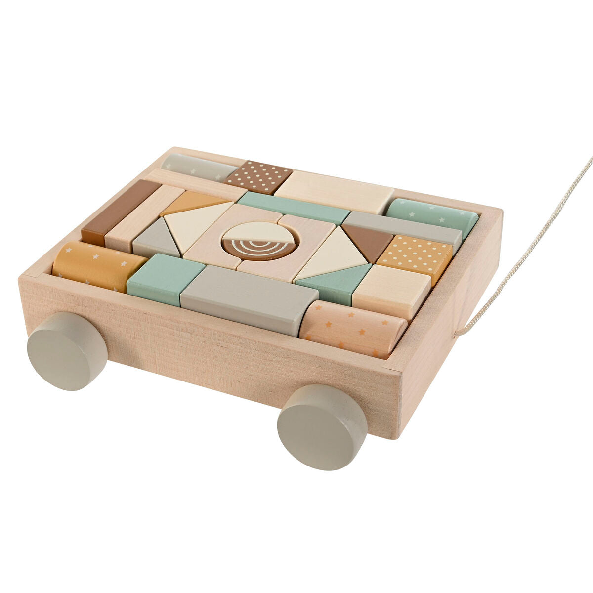 Spiel aus Holz Home ESPRIT Gelb Braun natürlich Minze Spiel aus Holz Home ESPRIT Gelb Braun natürlich Minze von Home ESPRIT