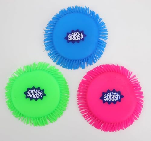 HomeDejavu Wasser Wurfscheibe aus Schaumstoff und Silikon,3 Stück Wasser Frisbee,Wasser Frisbee Splash,Wasser Wurfscheibe aus Schaumstoff und Silikon,Wurfscheibe Wasserspielzeug von HomeDejavu