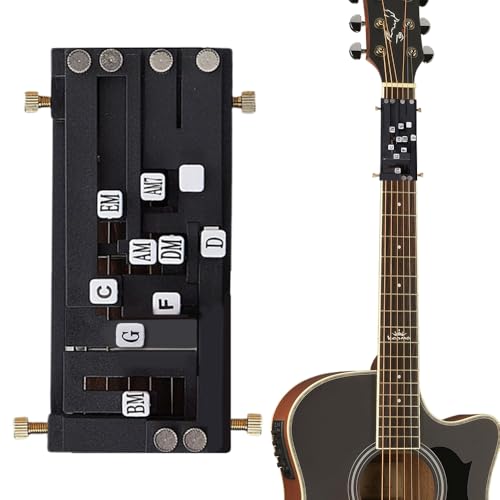 HomeJoySet 2025 Neuer Gitarrenakkord-Presser – Akkord-Helfer Und -Trainer for Akustikgitarren, Ideal for Anfänger Und Gitarristen (1 Stück)(1PC) von HomeJoySet