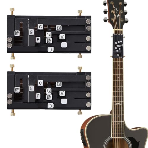 HomeJoySet 2025 Neuer Gitarrenakkord-Presser – Akkord-Helfer Und -Trainer for Akustikgitarren, Ideal for Anfänger Und Gitarristen (1 Stück)(2PCS) von HomeJoySet