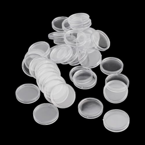 Hobbyist's Choice Packung mit 100 transparenten Münzkapseln mit je 22 mm Hobbyist's Choice Packung mit 100 transparenten Münzkapseln mit je 22 mm von Homefurnishmall