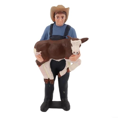 Shepherd and Farmer Simulation Figures Perfect Addition to Model Train Layouts (ZQ699) von Homefurnishmall