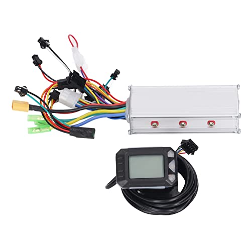 Hominas Elektromotor Controller, 36 V 48 V 500W E-Scooter LCD-Anzeige Panel Bürstenloser Motor Controller Kit Hominas Elektromotor Controller, 36 V 48 V 500W E-Scooter LCD-Anzeige Panel Bürstenloser Motor Controller Kit von Hominas