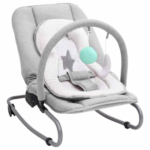 Hommdiy Babywippe Hellgrau Stahl Hommdiy Babywippe Hellgrau Stahl von Hommdiy