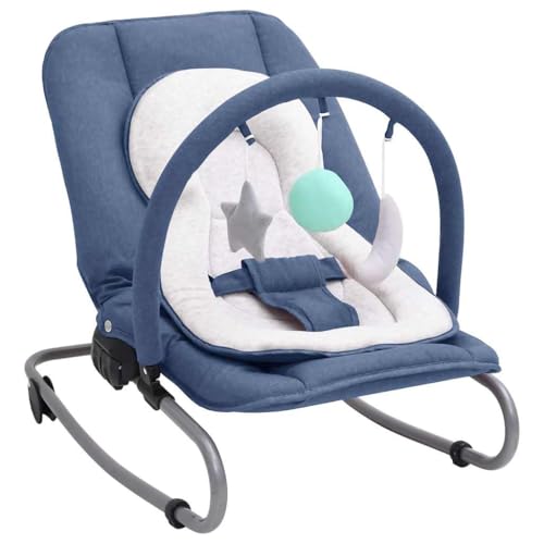 Hommdiy Babywippe Marineblau Stahl Hommdiy Babywippe Marineblau Stahl von Hommdiy