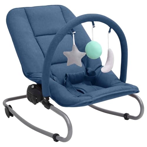 Hommdiy Babywippe Marineblau Stahl Hommdiy Babywippe Marineblau Stahl von Hommdiy