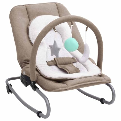 Hommdiy Babywippe Taupe Stahl Hommdiy Babywippe Taupe Stahl von Hommdiy