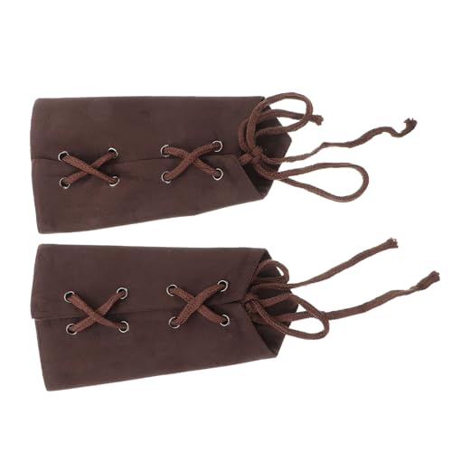 Homoyoyo 1 Paar Bayerischer Handschutz Piratenstiefel Armschienen -stiefelüberzüge Armwickel Cosplay Mittelalterlicher Armwickel Renaissance-armmanschette Armschutz Polyester Brown Homoyoyo 1 Paar Bayerischer Handschutz Piratenstiefel Armschienen -stiefelüberzüge Armwickel Cosplay Mittelalterlicher Armwickel Renaissance-armmanschette Armschutz Polyester Brown von Homoyoyo