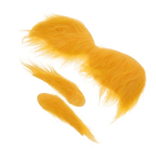 Homoyoyo 1 Satz Bart- Und Augenbrauen-Requisiten Bart Pflegen Perückenhalter Falscher Schnurrbart Hut-Display-Organizer Perücken Binden Aufblasbares Kostüm Zucht Plüsch Kunstwolle Yellow Homoyoyo 1 Satz Bart- Und Augenbrauen-Requisiten Bart Pflegen Perückenhalter Falscher Schnurrbart Hut-Display-Organizer Perücken Binden Aufblasbares Kostüm Zucht Plüsch Kunstwolle Yellow von Homoyoyo