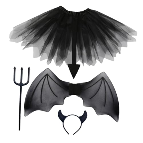Homoyoyo 1 Satz Dämonen Flügel Set Kostüm Halloween -kostüm Kinderkostüme Aufblasbare Kostüme Hai-kostüm Für Web-shooter Pelziges Kostüm Fallout-kostüm Stoff Black Homoyoyo 1 Satz Dämonen Flügel Set Kostüm Halloween -kostüm Kinderkostüme Aufblasbare Kostüme Hai-kostüm Für Web-shooter Pelziges Kostüm Fallout-kostüm Stoff Black von Homoyoyo