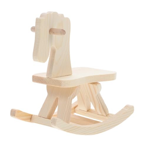 Homoyoyo 1 Satz Holzspielzeug zum Zusammenbauen von Pferden Schaukelpferd hölzerne Pferdehandwerksstatue Schaukelpferde basteln Weihnachtsbaumdekorationen schaukelpferd Beige Homoyoyo 1 Satz Holzspielzeug zum Zusammenbauen von Pferden Schaukelpferd hölzerne Pferdehandwerksstatue Schaukelpferde basteln Weihnachtsbaumdekorationen schaukelpferd Beige von Homoyoyo