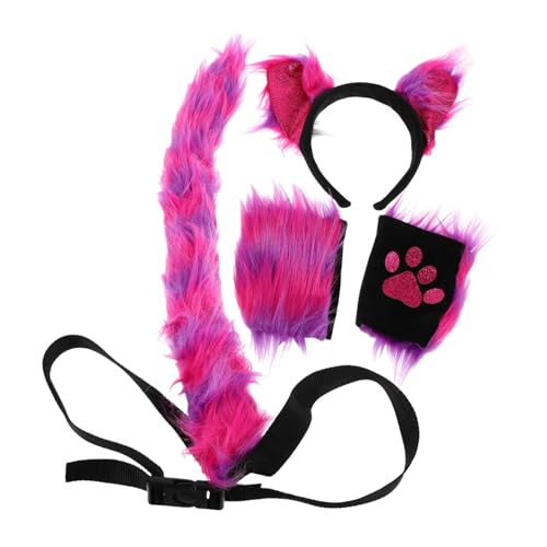 Homoyoyo 1 Satz Katzenohren-kostümset Ohr-stirnband Für Party Plüsch-ohr-stirnband Tierkostüm- Frauen Stirnband Einzigartige Haardekoration Cosplay-kit Kunstpelz Homoyoyo 1 Satz Katzenohren-kostümset Ohr-stirnband Für Party Plüsch-ohr-stirnband Tierkostüm- Frauen Stirnband Einzigartige Haardekoration Cosplay-kit Kunstpelz von Homoyoyo