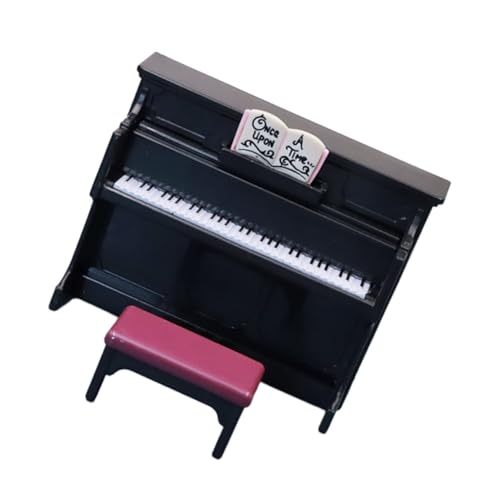 Homoyoyo 1 Satz Mini Klavier Hocker Modell Puppenhaus Zubehör für Mikro Landschafts Dekoration Lebensnahe Möbel für Bastelzubehör Homoyoyo 1 Satz Mini Klavier Hocker Modell Puppenhaus Zubehör für Mikro Landschafts Dekoration Lebensnahe Möbel für Bastelzubehör von Homoyoyo