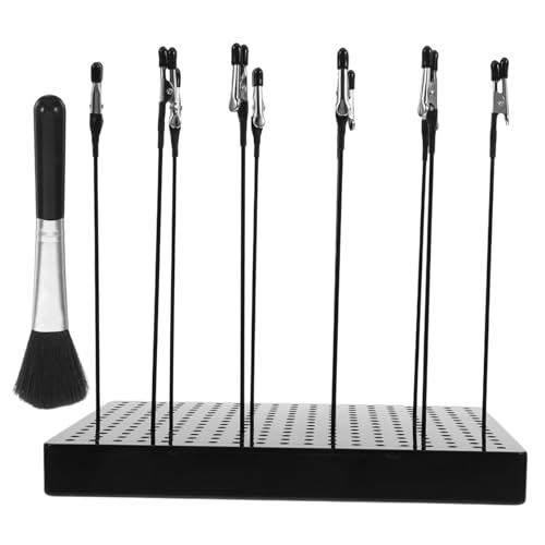 Homoyoyo 1 Satz Modellbau Lackierständer mit Krokodilklemmen Flexibles Set für Präzise Malerei und Trocknung von Modellteilen Pinsel zur und Clips für Hobby und DIY Projekte Homoyoyo 1 Satz Modellbau Lackierständer mit Krokodilklemmen Flexibles Set für Präzise Malerei und Trocknung von Modellteilen Pinsel zur und Clips für Hobby und DIY Projekte von Homoyoyo