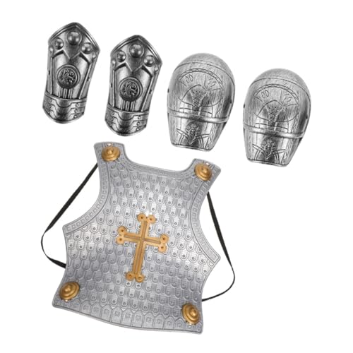Homoyoyo 1 Satz Rüstungsspielzeug Plastikrüstung für Spielzeugrüstung für Kinderspielzeug kleine Rüstung Rüstung echte Rüstung Silver von Homoyoyo