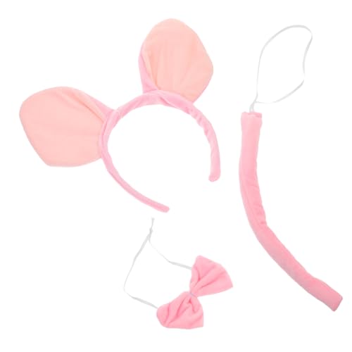 Homoyoyo 1 Satz Satz Schweinchen-stirnband Maske Hundebandana Schweineohren Stirnband Plüsch Kuh Wolf Pelziges Kostüm Fuchs Fellschwanz Schweinenase Und -ohren Pelziges Ohr Rosa Stoff Homoyoyo 1 Satz Satz Schweinchen-stirnband Maske Hundebandana Schweineohren Stirnband Plüsch Kuh Wolf Pelziges Kostüm Fuchs Fellschwanz Schweinenase Und -ohren Pelziges Ohr Rosa Stoff von Homoyoyo