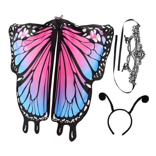 Homoyoyo 1 Satz Schmetterlings-umhang Halloween Erwachsene Schmetterlingskostüm Für Damen Schmetterlinge Flügel Schmetterling Dekorationen Kap Dekorativer Umhang Feiertagsumhang Polyester Homoyoyo 1 Satz Schmetterlings-umhang Halloween Erwachsene Schmetterlingskostüm Für Damen Schmetterlinge Flügel Schmetterling Dekorationen Kap Dekorativer Umhang Feiertagsumhang Polyester von Homoyoyo