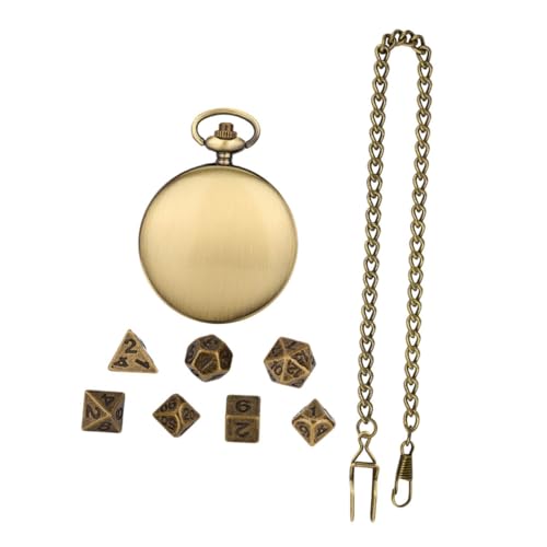 Homoyoyo 1 Satz Taschenuhr Beobachten Sie Den Fall Mini Polyedrische Würfel Zahlenwürfel Spielstütze Club-würfel- Rollenspiel Würfel Winzige Würfelhülle Metall Homoyoyo 1 Satz Taschenuhr Beobachten Sie Den Fall Mini Polyedrische Würfel Zahlenwürfel Spielstütze Club-würfel- Rollenspiel Würfel Winzige Würfelhülle Metall von Homoyoyo