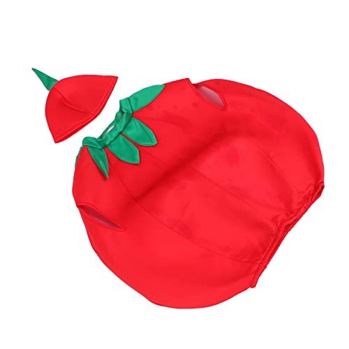 Homoyoyo 1 Satz Tomatenförmige Kinderkleidung Kinderkostüme Tomaten-Performance-Kostüme Kleinkindkleidung Anzüge Gemüsekostüm für Tomatenkostüm für Tuch rot Homoyoyo 1 Satz Tomatenförmige Kinderkleidung Kinderkostüme Tomaten-Performance-Kostüme Kleinkindkleidung Anzüge Gemüsekostüm für Tomatenkostüm für Tuch rot von Homoyoyo