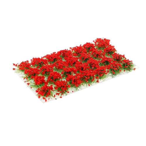 Homoyoyo 1 Schachtel Miniatur Grasbüschel mit Roten Blüten Realistisches Dekogras für Sandtisch Mikrolandschaft Puppengarten Miniatur Hausdeko Geeignet für Kleine Szenen und DIY Modelle Homoyoyo 1 Schachtel Miniatur Grasbüschel mit Roten Blüten Realistisches Dekogras für Sandtisch Mikrolandschaft Puppengarten Miniatur Hausdeko Geeignet für Kleine Szenen und DIY Modelle von Homoyoyo