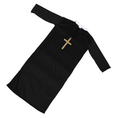 Homoyoyo 1 Set Cosplay Kostüme Robe Priester Halloween Kleidung Familien Halloween Kostüme DIY Umhang Halloween Cosplay Kleidung Erwachsenenkostüme Für Frauen Halloween Kostüme Für von Homoyoyo