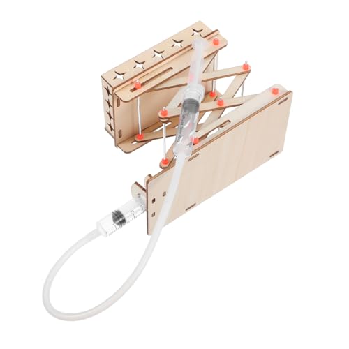 Homoyoyo 1 Set Hydraulischer Hubtisch Laborspielzeug Hydraulisch Betriebenes DIY Wissenschaftsexperimentierset Wissenschaftliche Experimente Für Hubtischständer Laborheber von Homoyoyo