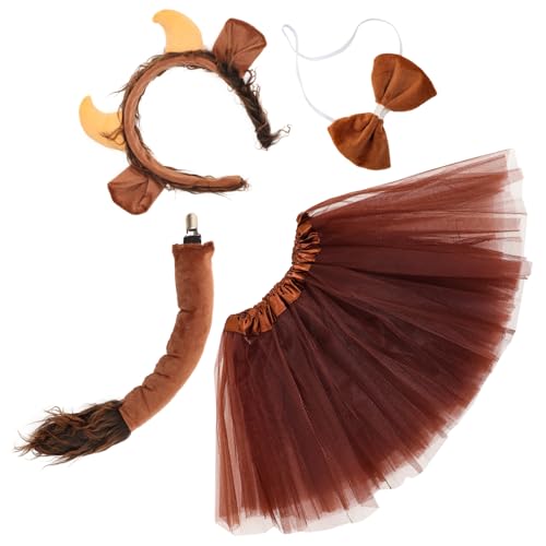 Homoyoyo 1satz Cosplay Kühe Kostüm Mit Tutu Rock Tierohren Haarreif Und Fliege Für Halloween Fotografie Und Bühnenaufführungen Leicht Und Homoyoyo 1satz Cosplay Kühe Kostüm Mit Tutu Rock Tierohren Haarreif Und Fliege Für Halloween Fotografie Und Bühnenaufführungen Leicht Und von Homoyoyo
