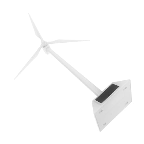 Homoyoyo 1 Set Solar Windmühle Windmühlen Turbine Windmühlen Wissenschafts Kit Desktop Windmühle Basteln Desktop Windmühlen Skulptur Desktop Windmühle Windturbinen Modell von Homoyoyo
