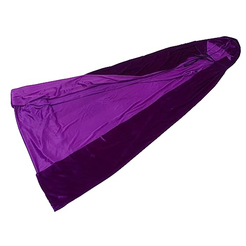 Homoyoyo 1 Stück Halloween Umhang Umhang Halloween Umhang Damen Kostüm Umhang Robe Unisex Kapuze Und Zauberer Männer Halloween Schrei Roben Sensenmann Schwarzer Umhang von Homoyoyo