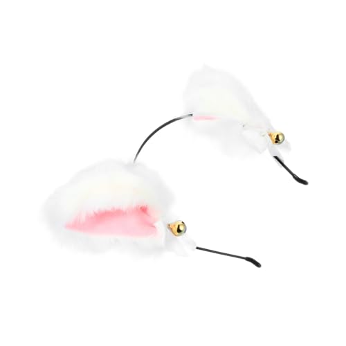 Homoyoyo 1 Stück Katzenohren Haarreif mit Glocken Lustiges Kostümzubehör für Maskeraden und Partys Haaraccessoire für Rollenspiele und Fotorequisiten Homoyoyo 1 Stück Katzenohren Haarreif mit Glocken Lustiges Kostümzubehör für Maskeraden und Partys Haaraccessoire für Rollenspiele und Fotorequisiten von Homoyoyo