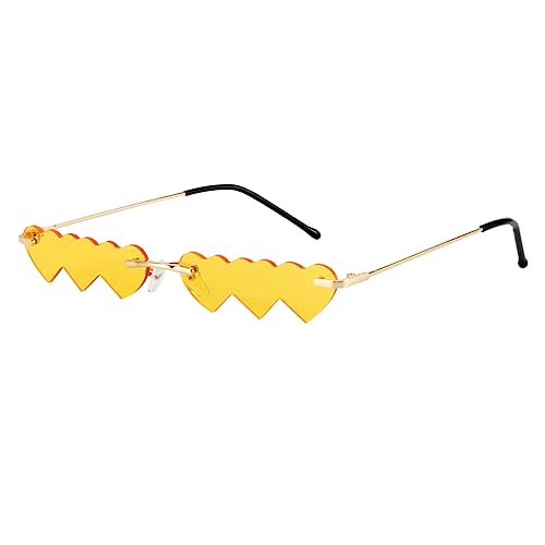 Homoyoyo 1 Stück Kleine Rahmen Sonnenbrille Schnapsgläser Schicke Sonnenbrille Party Sonnenbrille Partykostümzubehör Einteilige Sonnenbrille Retro-brille Kieselgel Yellow Homoyoyo 1 Stück Kleine Rahmen Sonnenbrille Schnapsgläser Schicke Sonnenbrille Party Sonnenbrille Partykostümzubehör Einteilige Sonnenbrille Retro-brille Kieselgel Yellow von Homoyoyo