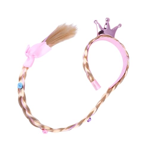 Homoyoyo 1 Stück Krone Haarband Kostüm Haarschmuck für Zufälligen Blumenfarben für Partys Rollenspiele und Bühnenauftritte Zufällige Farbe von Homoyoyo