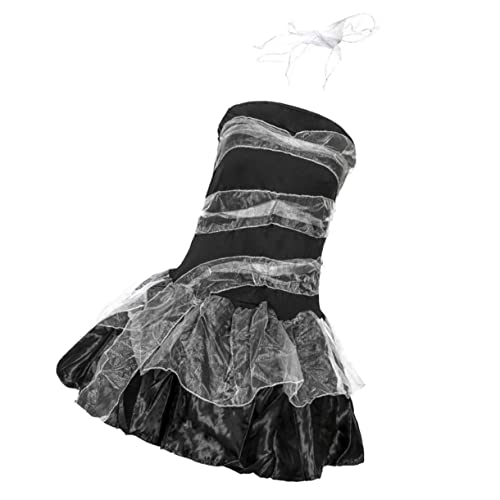 Homoyoyo 1 Stück Teufelskleid Outfits Für Kostüme Halloween Kostüme Zombie Braut Kostüm Für Frauen Teufelskostüm Mädchenkleid Partykleidung Geisterbraut Kleid Polyester Homoyoyo 1 Stück Teufelskleid Outfits Für Kostüme Halloween Kostüme Zombie Braut Kostüm Für Frauen Teufelskostüm Mädchenkleid Partykleidung Geisterbraut Kleid Polyester von Homoyoyo