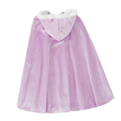 Homoyoyo 1 Stück Umhang für Halloween Costume Halloween Kleidung faschingkostüme igelkostümkinder karnevalskostüme camoing Partymantel Kinderzubehör Umhang Baumwolle Violet von Homoyoyo