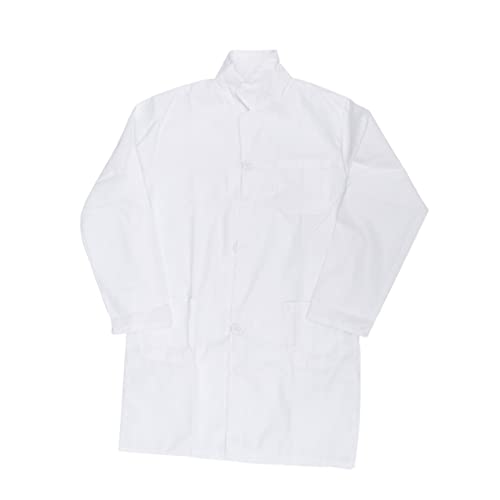 Homoyoyo 1 Stück weiße Mäntel Laborkittel Kostüm laborkittel damen -Peelings klein verkleidung mantel Kinderkommode dünne weiße Mäntel Arzt Cosplay-Uniform von Homoyoyo