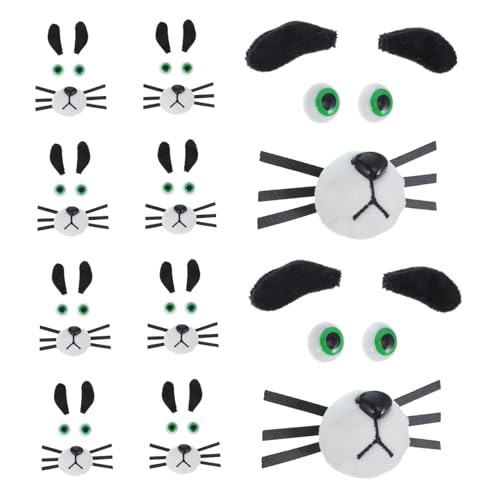 Homoyoyo 10 Sätze Plüsch Hund Zubehör mit Sicherheitsnase Augen Mund und Weiche DIY Bastelaccessoires für Kuscheltiere Puppen Häkeltiere und Bastelprojekte Homoyoyo 10 Sätze Plüsch Hund Zubehör mit Sicherheitsnase Augen Mund und Weiche DIY Bastelaccessoires für Kuscheltiere Puppen Häkeltiere und Bastelprojekte von Homoyoyo