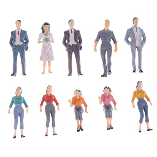 Homoyoyo 10 Stück Farbmodellschurke Menschenfigur trainieren z Männer Bunte stehende Menschen modellbahner Figur passagiere Puppenhausfiguren Mini-Personenfiguren Plastik. Zufällige Farbe Homoyoyo 10 Stück Farbmodellschurke Menschenfigur trainieren z Männer Bunte stehende Menschen modellbahner Figur passagiere Puppenhausfiguren Mini-Personenfiguren Plastik. Zufällige Farbe von Homoyoyo