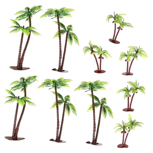Homoyoyo 10 Stück Teiliges Miniatur Palmenbaum Modellset aus Stabilem Kunststoff Realistische Micro Landschaftsbäume für Sandtisch DIY Architektur und Modellbau Leicht und Langlebig Homoyoyo 10 Stück Teiliges Miniatur Palmenbaum Modellset aus Stabilem Kunststoff Realistische Micro Landschaftsbäume für Sandtisch DIY Architektur und Modellbau Leicht und Langlebig von Homoyoyo
