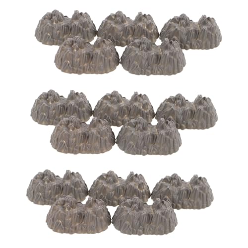 Homoyoyo 100 Stück Künstliche Gartensteine Miniatur Steinfiguren Leichte Dekorative Felsen für Sandtisch Landschaft DIY Szenerien Homoyoyo 100 Stück Künstliche Gartensteine Miniatur Steinfiguren Leichte Dekorative Felsen für Sandtisch Landschaft DIY Szenerien von Homoyoyo